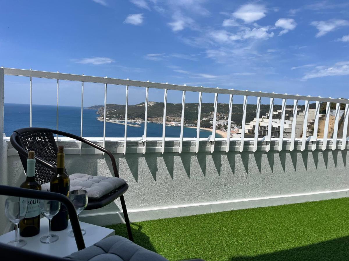 Axenic Retreat - Panoramic Ocean View, Sleeps 4, Ensuite Bathroom, New Redesign Sesimbra Exterior foto